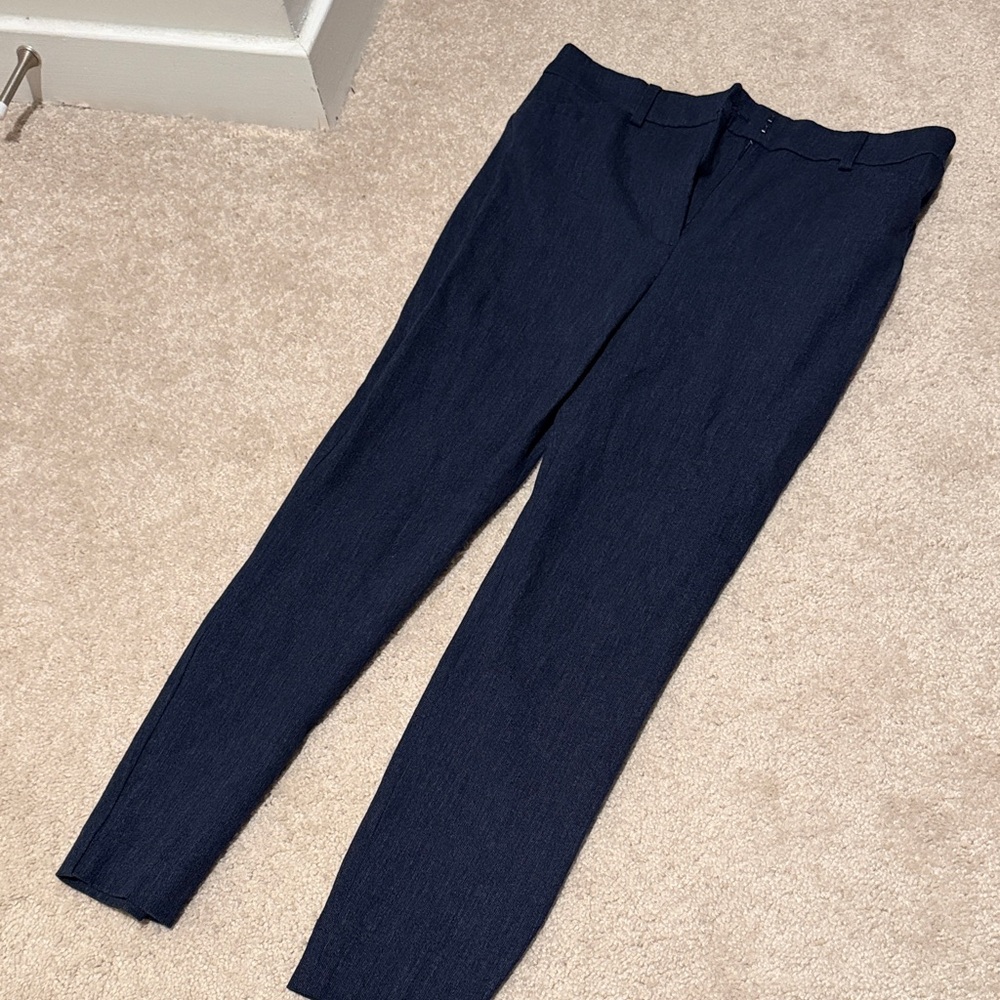 Express Navy Editor Trousers